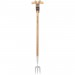 Draper Heritage Stainless Steel Fork With Ash Long Handle