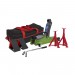 Sealey Trolley Jack 2tonne Low Entry Short Chassis - Hi-Green and Accessories Bag Combo