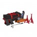 Sealey Trolley Jack 2tonne Low Entry Short Chassis - Orange and Accessories Bag Combo
