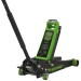 Sealey Trolley Jack 3tonne Rocket Lift Green