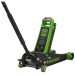 Sealey Trolley Jack 4tonne Rocket Lift - Green