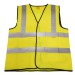 Sealey Hi-Vis Waistcoat (Site and Road Use) Yellow - X-Large