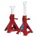 Sealey Easy Action Ratchet Axle Stands (Pair) 1.5tonne Capacity per Stand