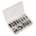 Sealey Circlips Internal & External Assortment 200pc Metric