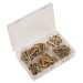 Sealey Linch Pin Assortment 50pc Metric