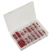 Sealey Crimp Terminal Assortment 260pc Red