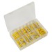 Sealey Crimp Terminal Assortment 140pc Yellow