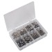 Sealey O-Clip Single Ear Assortment 160pc