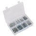 Sealey Setscrew, Nut & Washer Assortment 444pc Metric High Tensile M5