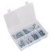 Sealey Socket Screw Assortment 108pc Button Head High Tensile 10.9 Metric M5-M10 DIN 933