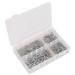 Sealey Lock Washer Assortment 1000pc Serrated Internal Metric M5-M10 DIN 6798J