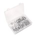 Sealey Threaded Insert (Rivet Nut) Assortment 200pc M4-M8 Splined Metric