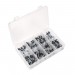 Sealey Rivet Assortment 200pc Black Anodised