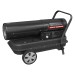 Sealey Space Warmer Paraffin/Kerosene/Diesel Heater 125,000Btu/hr with Wheels