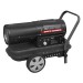 Sealey Space Warmer Paraffin/Kerosene/Diesel Heater 70,000Btu/hr with Wheels
