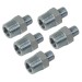 Sealey Reducing Union 1/2\"BSPT to 1/4\"BSPT - Pack of 5