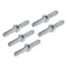 Sealey Double-Ended Hose Connector 1/4 Hose Pack of 5