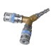Sealey Twin Coupling Bodies Y Adaptor