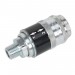Sealey Safety Coupling Body Male 1/4BSPT