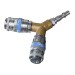 Sealey Twin Coupling Bodies Y-Adaptor