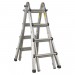 Sealey Aluminium Telescopic Ladder 4-Way EN131 Adjustable Height
