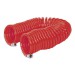 Sealey Coiled Air Hose 10mtr x 6mm 1/4BSP