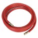 Sealey Air Hose 5mtr x 10mm with 1/4BSP Unions