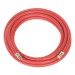 Sealey Air Hose 5mtr x 8mm with 1/4BSP Unions