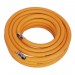 Sealey Air Hose Hybrid High Visibility 10mtr x 10mm with 1/4\"BSP Unions