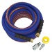 Sealey Air Hose Kit 15mtr x 13mm High Flow with 100 Series Adaptors