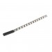 Sealey Socket Retaining Rail with 14 Clips 1/2Sq Drive