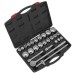 Sealey Socket Set 26pc 3/4Sq Drive Metric/Imperial