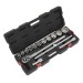 Sealey Socket Set 3/4\"Sq Drive 12-point WallDrive 15pc Metric