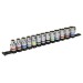 Sealey Socket Set 13pc 1/2\"Sq Drive 6pt WallDrive Metric
