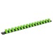 Sealey Socket Retaining Rail with 16 Clips 1/2\"Sq Drive