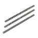 Sealey Socket Retaining Rail Set 3pc 1/4, 3/8 & 1/2Sq Drive