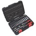 Sealey Socket Set 32pc 1/4\"Sq Drive Lock-On 6pt Metric