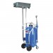 Sealey Mobile Oil Drainer with Probes 100ltr Cantilever Air Discharge