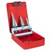 Sealey HSS M2 Step Drill Bit Set 3pc Spiral Flute