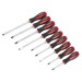 Sealey Screwdriver Set 9pc Hammer-Thru