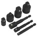 Sealey Impact Socket Adaptor Set 7pc