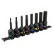 Sealey Spline Impact Socket Bit Set 8pc 1/2\"Sq Drive