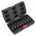 Sealey Impact TRX-Star Set 8pc 1/2Sq Drive