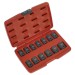 Sealey Impact Socket Set 13pc 1/2\"Sq Drive Total Drive