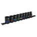 Sealey Impact Socket Set 9pc 1/2\"Sq Drive Metric