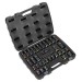 Sealey Impact Socket Set 1/2\"Sq Drive 34pc