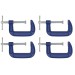 Sealey G-Clamp 75mm - Pack of 4