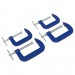 Sealey G-Clamp Set 4pc - 75mm & 100mm