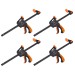 Sealey Ratchet Bar Clamp 300mm  - 4pc Set