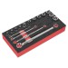 TRX-Star 3/8Sq Drive Socket & Spanner Set 16pc